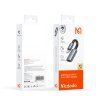 Mcdodo – audio adaptér (CA-4870) – Lightning na Type-C, 2A, 24W, 480Mbps, OTG, podpora rýchleho nabíjania, funkcia volania, 0,1m – sivá