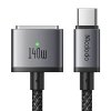 Mcdodo – magnetický kábel (CA-1470) – USB-C na MagSafe 3, 140W, LED indikátor, 2m – čierny