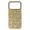 Zadný kryt Flower pre iPhone 17 Pro zlatý