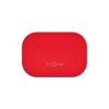 Ultratenké silikónové puzdro FIXED Silky pre Apple AirPods Pro 3, červené
