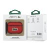Puzdro Lacoste Petit Pique Croc Logo Patch pre AirPods Pro 3 Red
