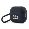 Puzdro Lacoste Petit Pique Croc Logo Patch pre AirPods Pro 3 Modrá