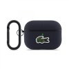 Puzdro Lacoste Petit Pique Croc Logo Patch pre AirPods Pro 3 Modrá