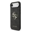 Zadný kryt Guess PU 4G Metal Logo pre iPhone Air Grey
