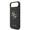 Zadný kryt Guess PU 4G Metal Logo pre iPhone Air Grey