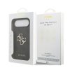 Zadný kryt Guess PU 4G Metal Logo pre iPhone Air Grey