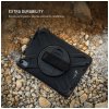 Odolné puzdro so stojanom FIXED Rugged Tab Case pre Samsung Galaxy Tab A11+, čierne