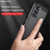 Techsuit Karbón Silikón Motorola Moto G22 Čierny