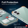 Techsuit Shockproof priehľadný silikónový obal Nothing CMF Phone 2 Pro priehľadný