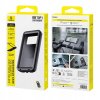 Baseus - vodotesné puzdro PrimeTrip VB1 RainShield (C0013D01) - pre magnetický držiak na bicykel, 360° kryt, nastaviteľné, 6,9" - čierne
