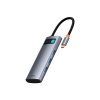 Dokovacia stanica Baseus Metal Gleam Series 7v1 USB-C HUB Space Grey