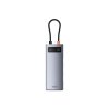 Dokovacia stanica Baseus Metal Gleam Series 7v1 USB-C HUB Space Grey