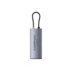 Dokovacia stanica Baseus Metal Gleam Series 7v1 USB-C HUB Space Grey