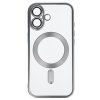 Zadný kryt Metallic MagSafe pre iPhone 17 strieborný