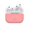 Ultratenké silikónové puzdro FIXED Silky pre Apple AirPods Pro 3, ružové