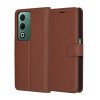 Puzdro Techsuit Leather Folio pre Oppo A5 4G A5 5G hnedé