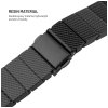 Živicový remienok FIXED Resin Strap s Quick Release 18mm pre smart hodinky, Carbon Black