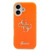 Zadný kryt Guess IML 4G Script Metal Logo pre iPhone 17 Orange