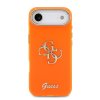 Zadný kryt Guess IML 4G Script Metal Logo pre iPhone Air orange