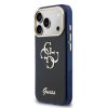 Zadný kryt Guess IML 4G Script Metal Logo pre iPhone 17 Pro Blue