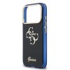 Zadný kryt Guess IML 4G Script Metal Logo pre iPhone 17 Pro Blue
