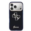 Zadný kryt Guess IML 4G Script Metal Logo pre iPhone 17 Pro Max modrý