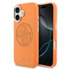 Zadný kryt Guess PU Perforated 4G pre iPhone 17 orange