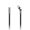 Popruh s káblom Karl Lagerfeld Ikonik Charm USB-C/USB-C čierny