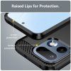 Kryt Techsuit karbón silikón - Realme 16 Pro čierny