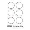 Fólie RedGlass na Garmin Forerunner 265s 6 ks