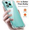 Puzdro Techsuit Shockproof Clear Silicone pre Honor 600 Lite priehľadné