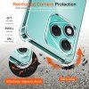 Puzdro Techsuit Shockproof Clear Silicone pre Honor 600 Lite priehľadné