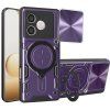 Kryt Techsuit CamGuard Pro pre Honor 600 Lite fialový