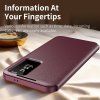 Techsuit SmartView Series pre Samsung Galaxy A56 5G červený