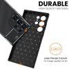 Techsuit CarbonFiber pre Samsung Galaxy S25 Ultra čierna