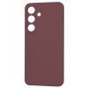 Techsuit SoftFlex pre Samsung Galaxy S25 slivkovo červený