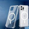 Techsuit nárazuvzdorný priehľadný silikónový MagSafe iPhone 17