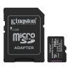 Kingston pamäťová karta Canvas Select Plus MicroSDXC s SD adaptérom 256GB čierna