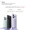 Puzdro Techsuit Carbon silikón pre Xiaomi Redmi Note 14 4G čierne