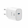 Adaptér Swissten Edge Gan 1x USB-C PD 20W biely