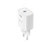 Adaptér Swissten Edge Gan 1x USB-C PD 20W biely