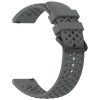 Remienok 22mm Techsuit Watchband W083 sivý