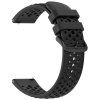 Remienok 22mm Techsuit Watchband W083 čierny