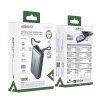 Powerbanka Acefast M32 35W 10000mAh kovovo sivá