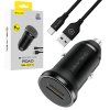 Rýchlonabíjačka do auta Blavec BS-01A-C Road 18W s káblom USB-C čierna