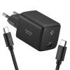 Sieťová nabíjačka Spigen Essential EE451EU USB-C s káblom 45W čierna
