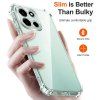 Kryt Techsuit Shockproof Clear Silicone pre OnePlus Nord 6 priehľadný