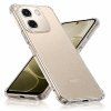 Kryt Techsuit Shockproof Clear Silicone pre Oppo A6 4G priesvitný