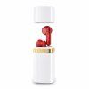 Slúchadlá Guess Lipstick Shape TWS bezdrôtové biele
