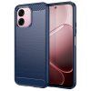 Kryt Techsuit Carbon Silicone Oppo A6 a A6x a A6k modrý